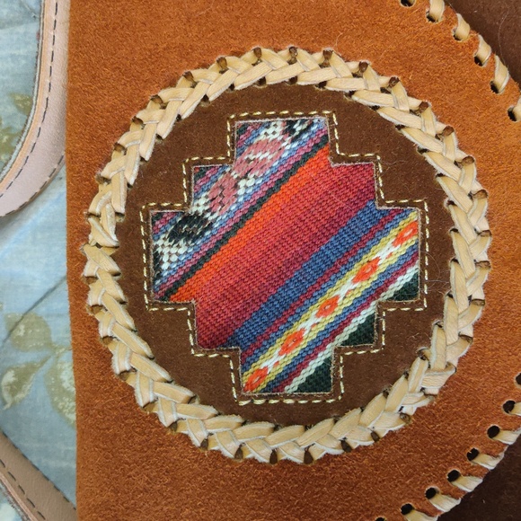 Sold - NWOT Suede & Leather Medicine Bag - Picture 2 of 9